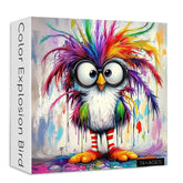 Farbexplosion Vogelpuzzle 1000 Stücke